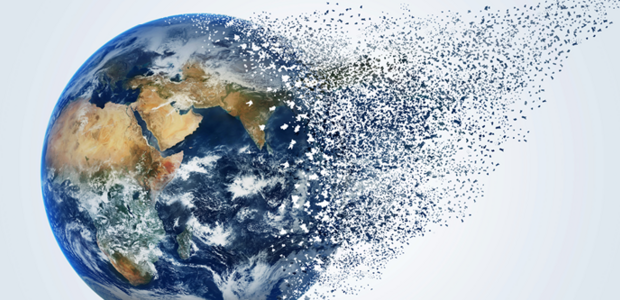 Disintegrating globe